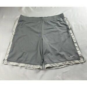 Nike 🏀 Money Gray White 2010 Lined Mesh Men's XL Shorts